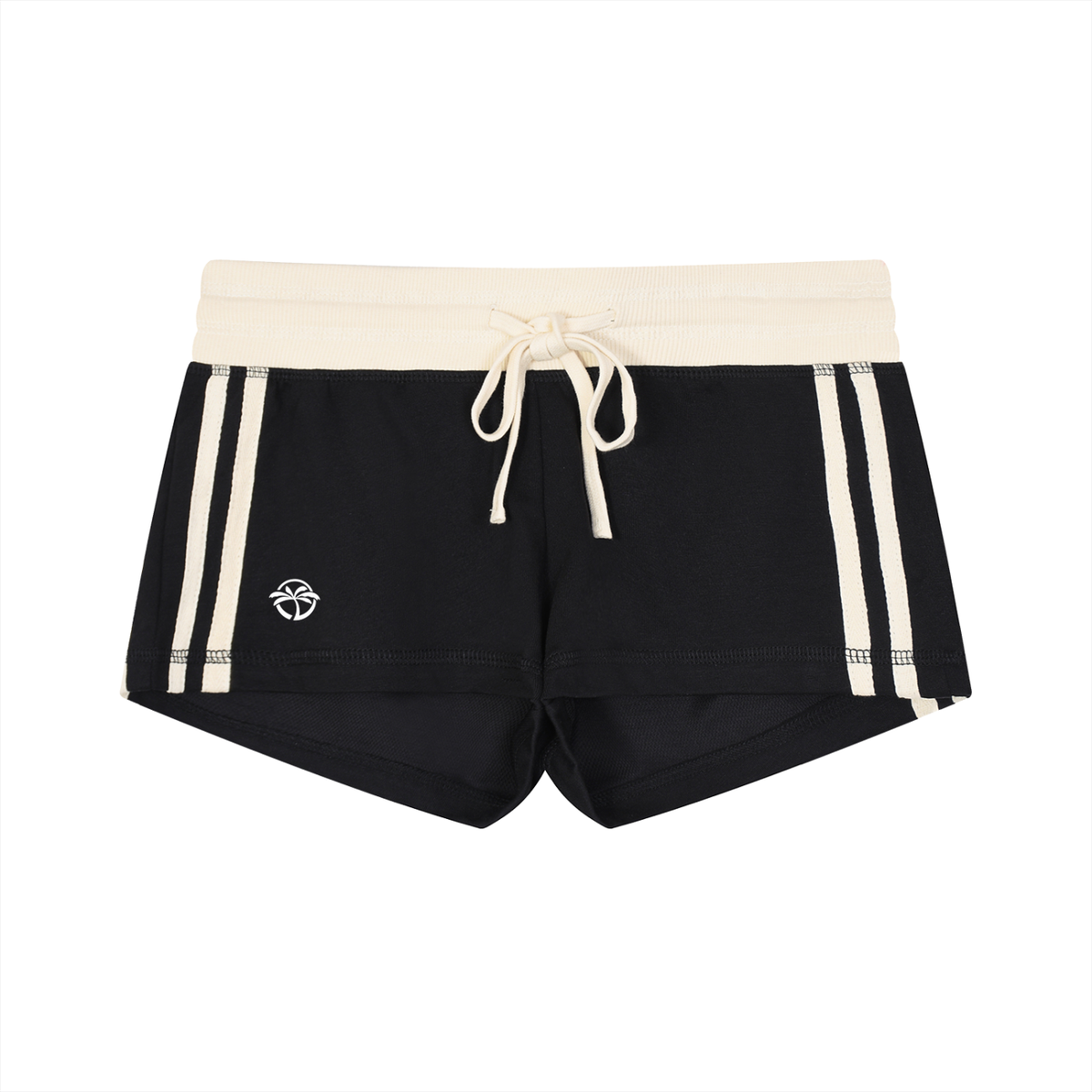 Women's Contrast Stripe Track Shorts