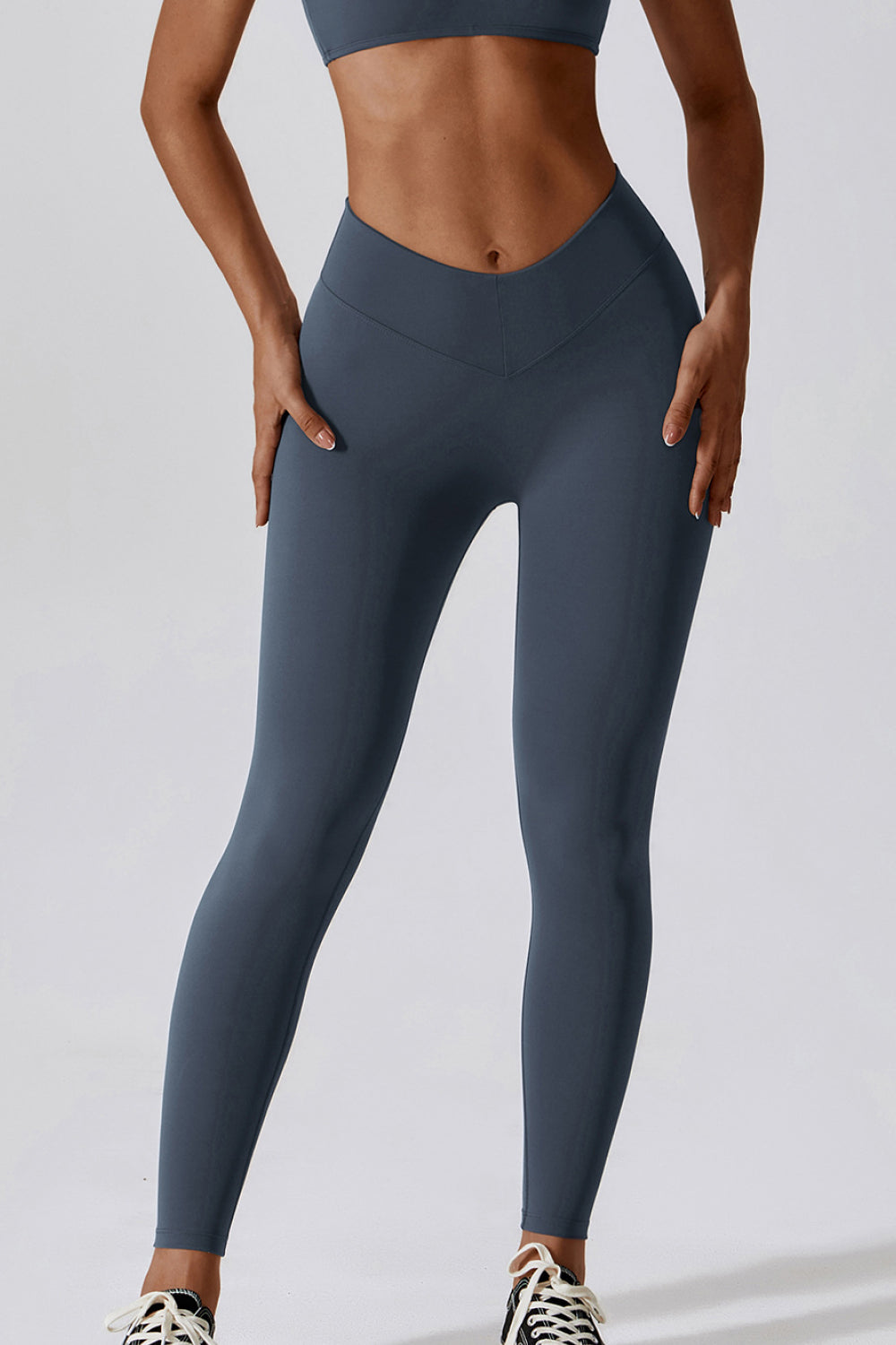 Tropic Pacific Slim Fit Wide Waistband Sports Leggings